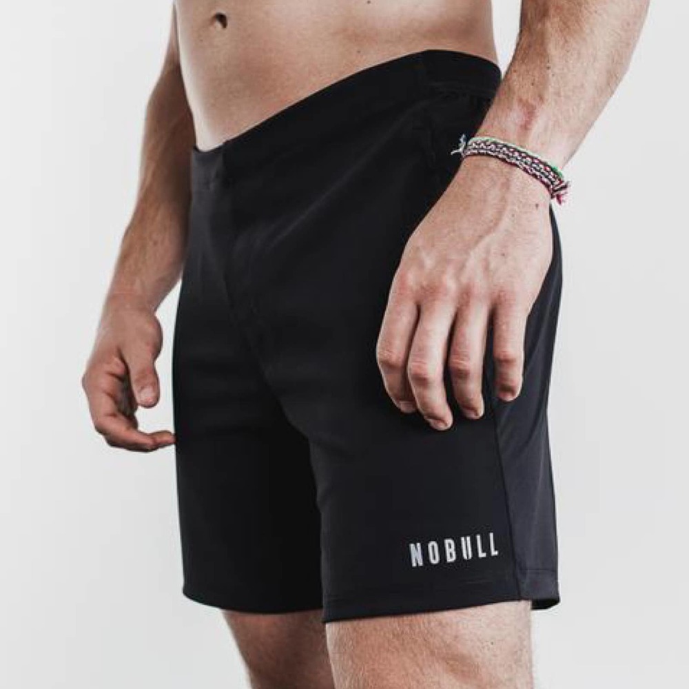 Nobull Men's Warp 7" Shorts NWT Black Size Medium